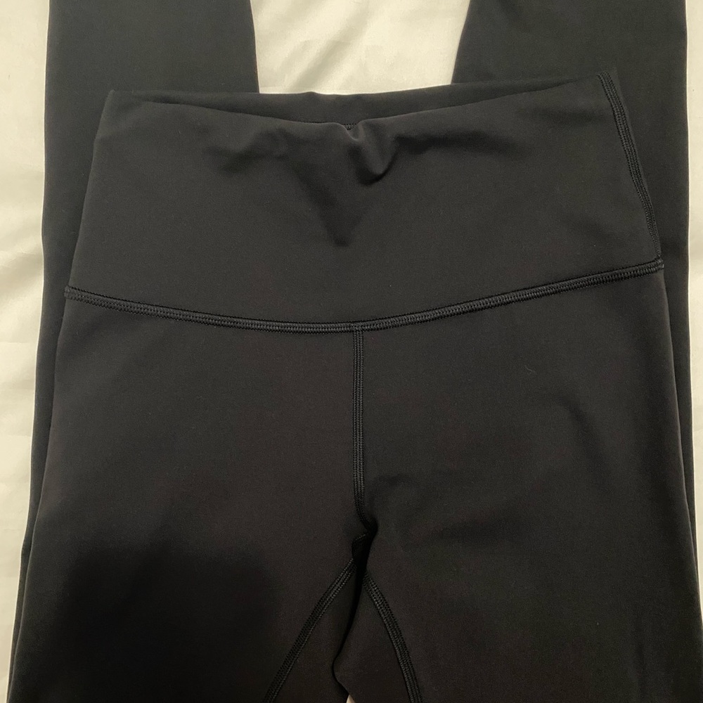 Lululemon wunder train black leggings 25”. NWOT
